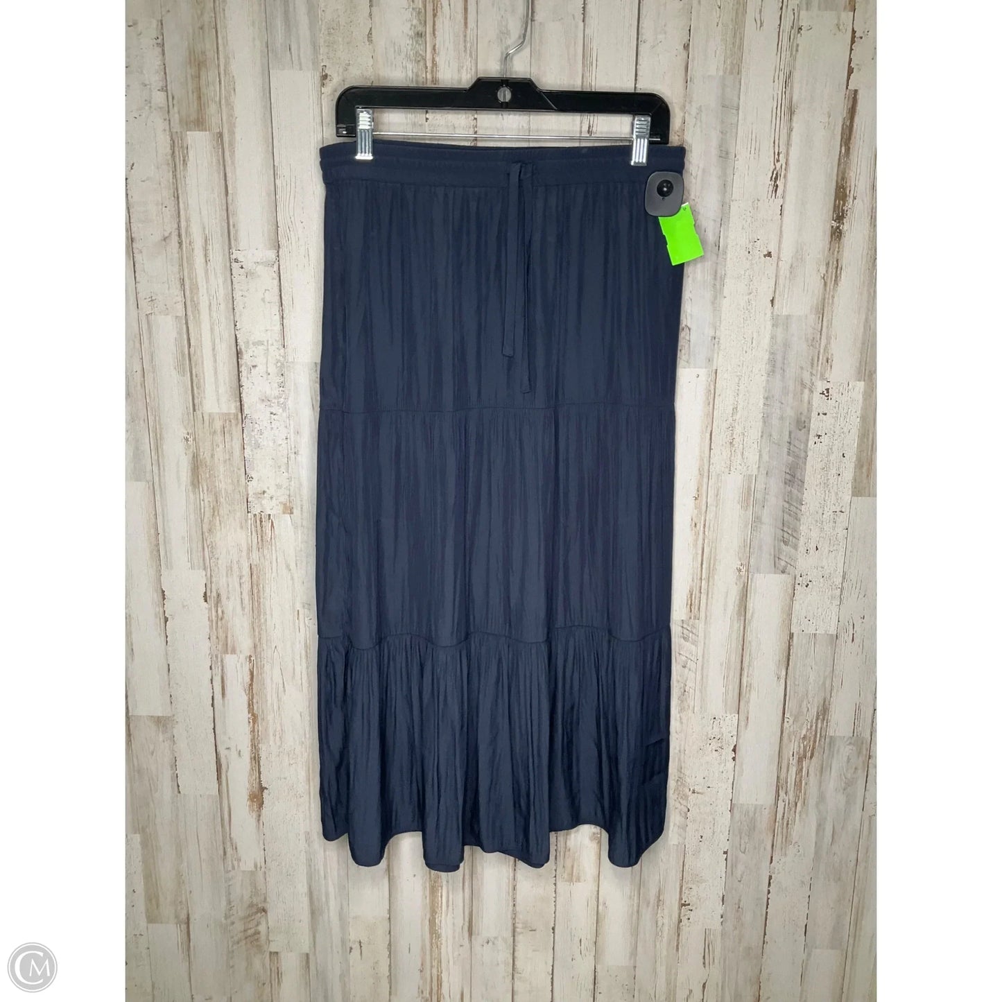 Skirt Maxi By J. Jill In Navy, Size: M