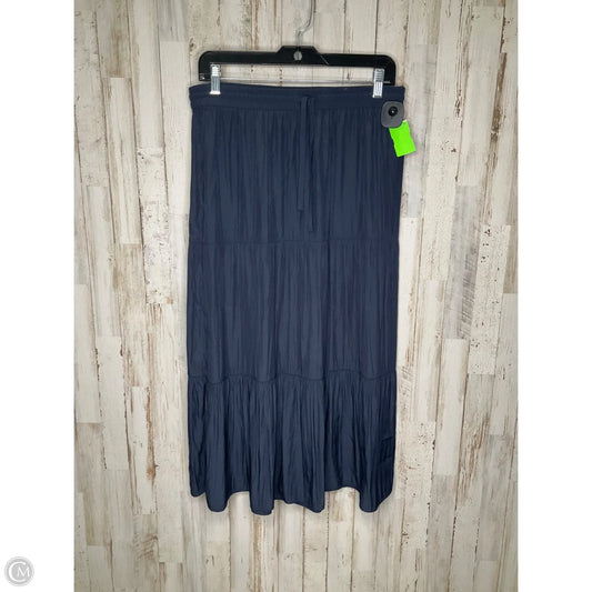 Skirt Maxi By J. Jill In Navy, Size: M