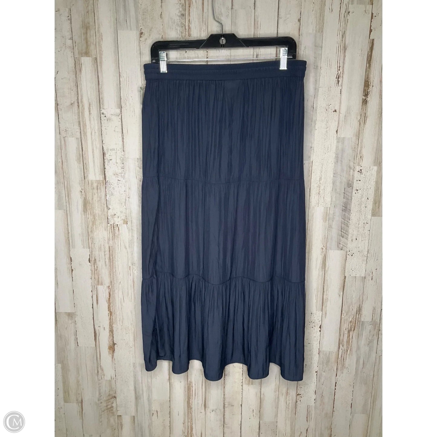 Skirt Maxi By J. Jill In Navy, Size: M