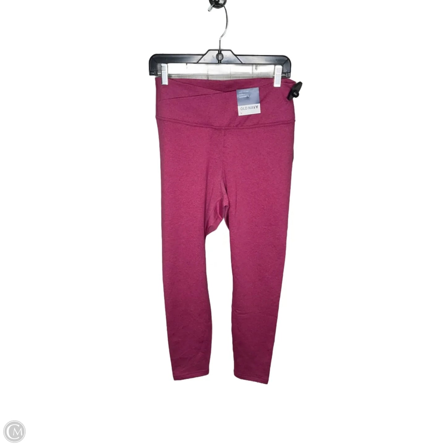Athletic Leggings By Old Navy In Pink, Size: L