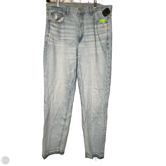 Jeans Wide Leg By American Eagle In Blue, Size: 12