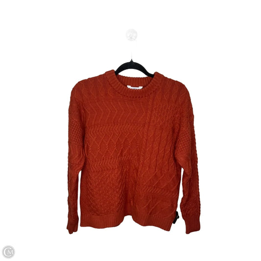 Sweater By Time And Tru In Orange, Size: L