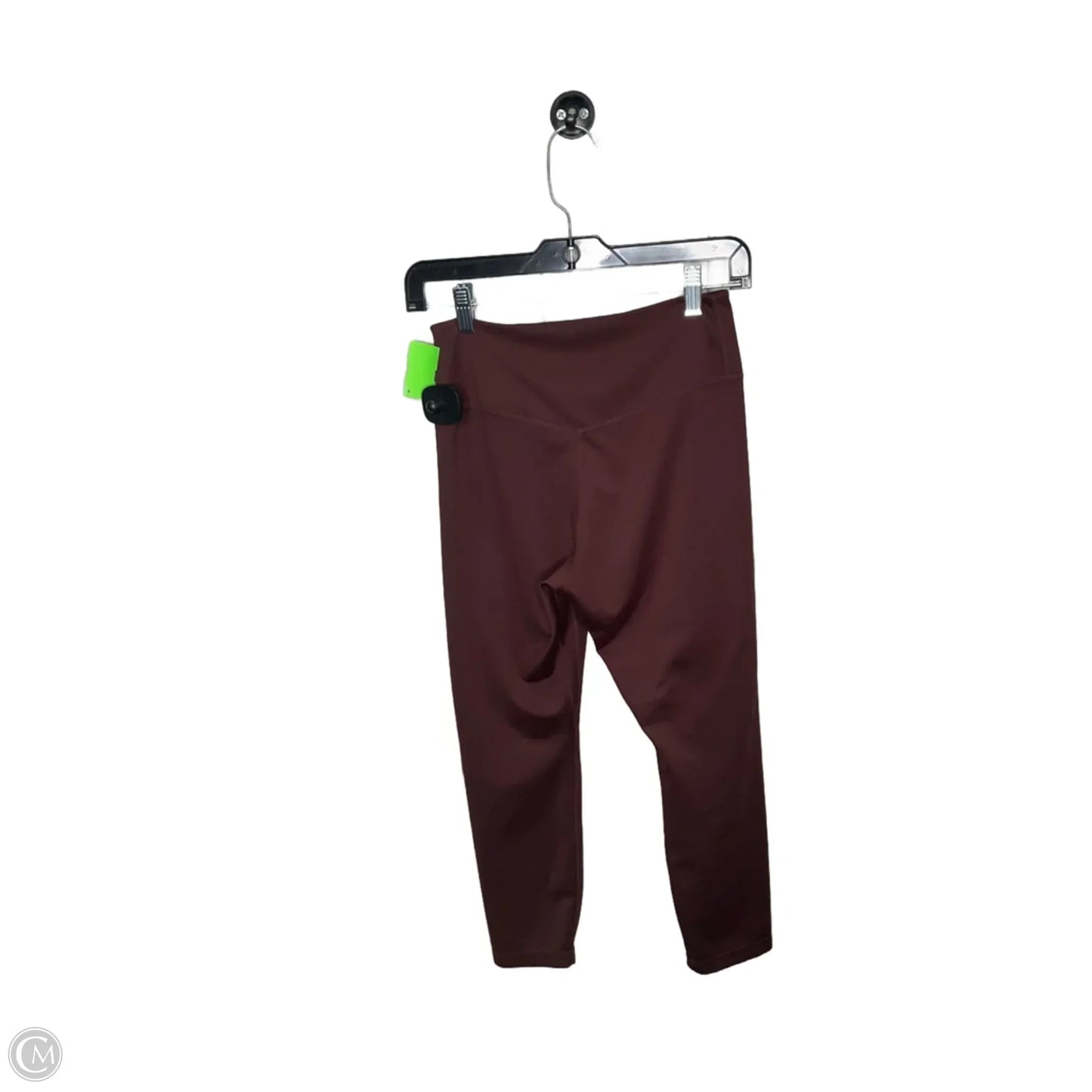 Athletic Leggings By Nike Apparel In Brown, Size: M