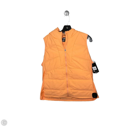 Vest Puffer & Quilted By Avia In Orange, Size: L