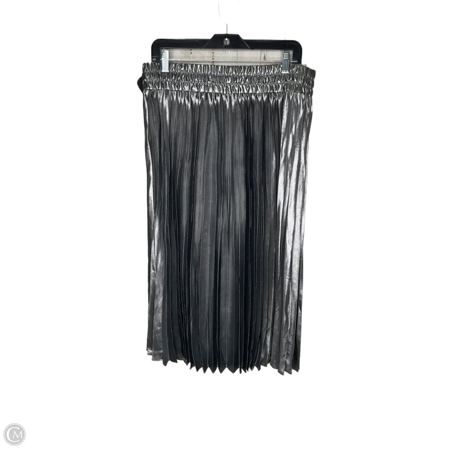 Skirt Maxi By Worthington In Silver, Size: Lp