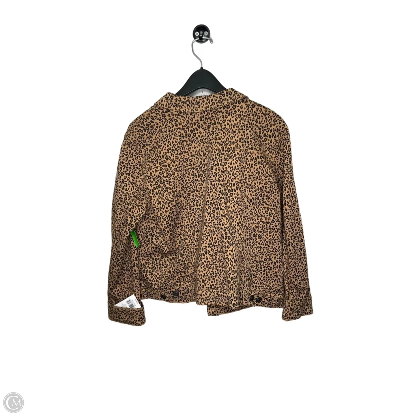 Jacket Denim By New Directions In Animal Print, Size: L