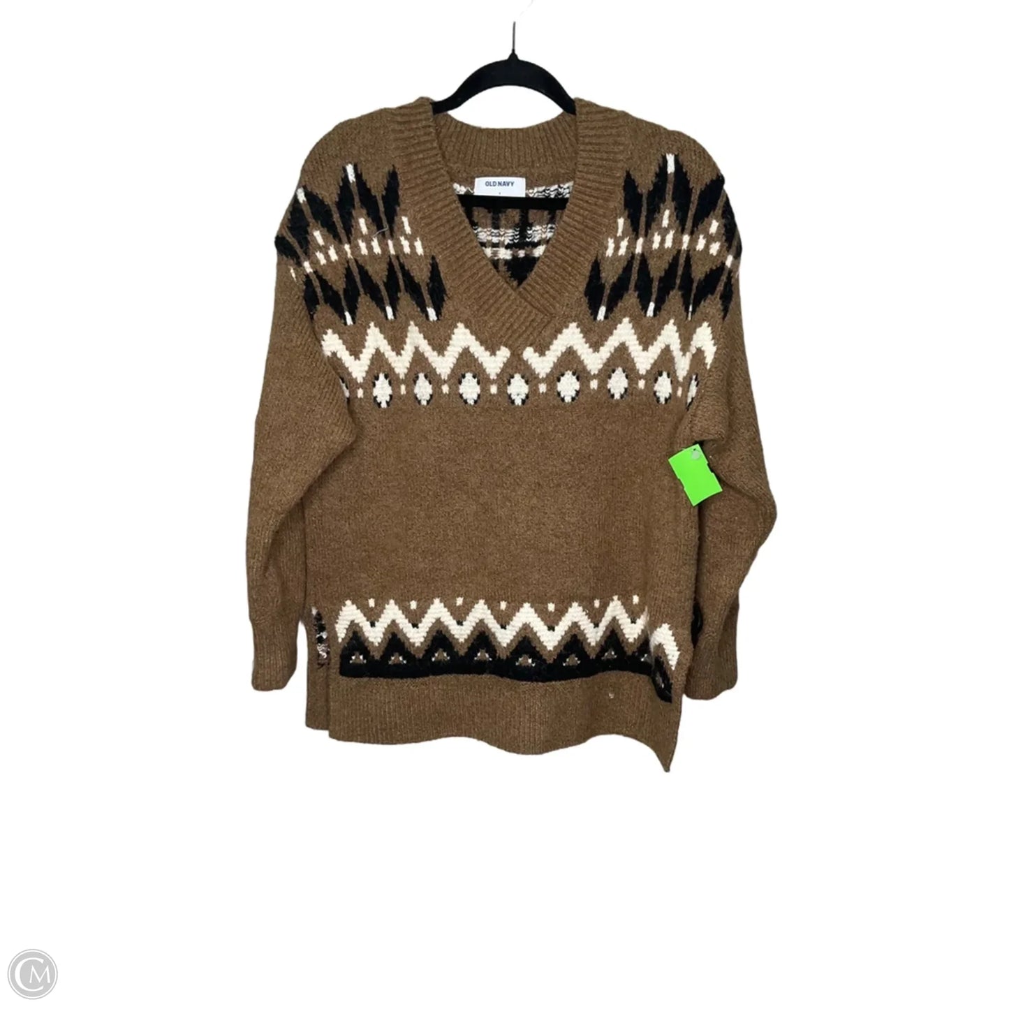 Sweater By Old Navy In Brown, Size: S