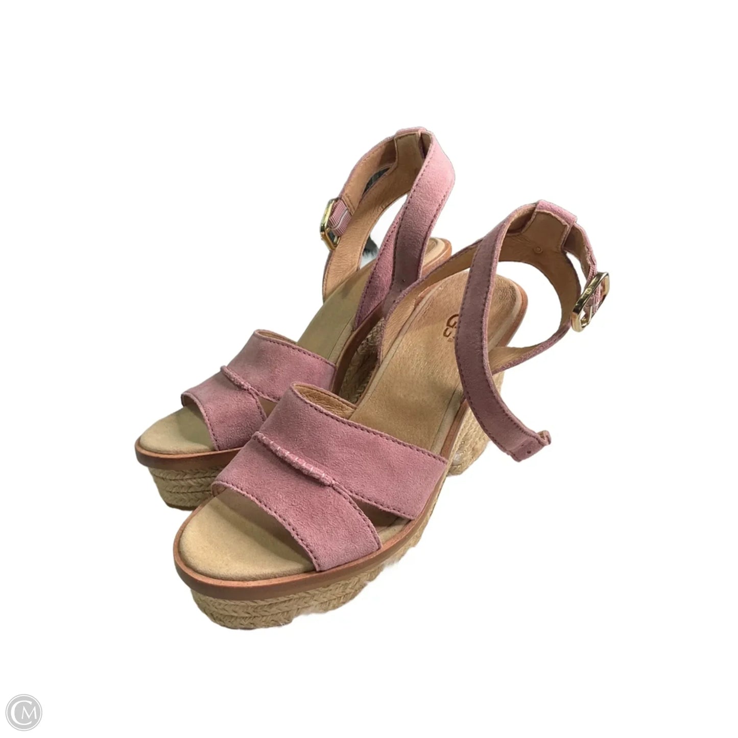 Shoes Designer By Ugg In Pink, Size: 7