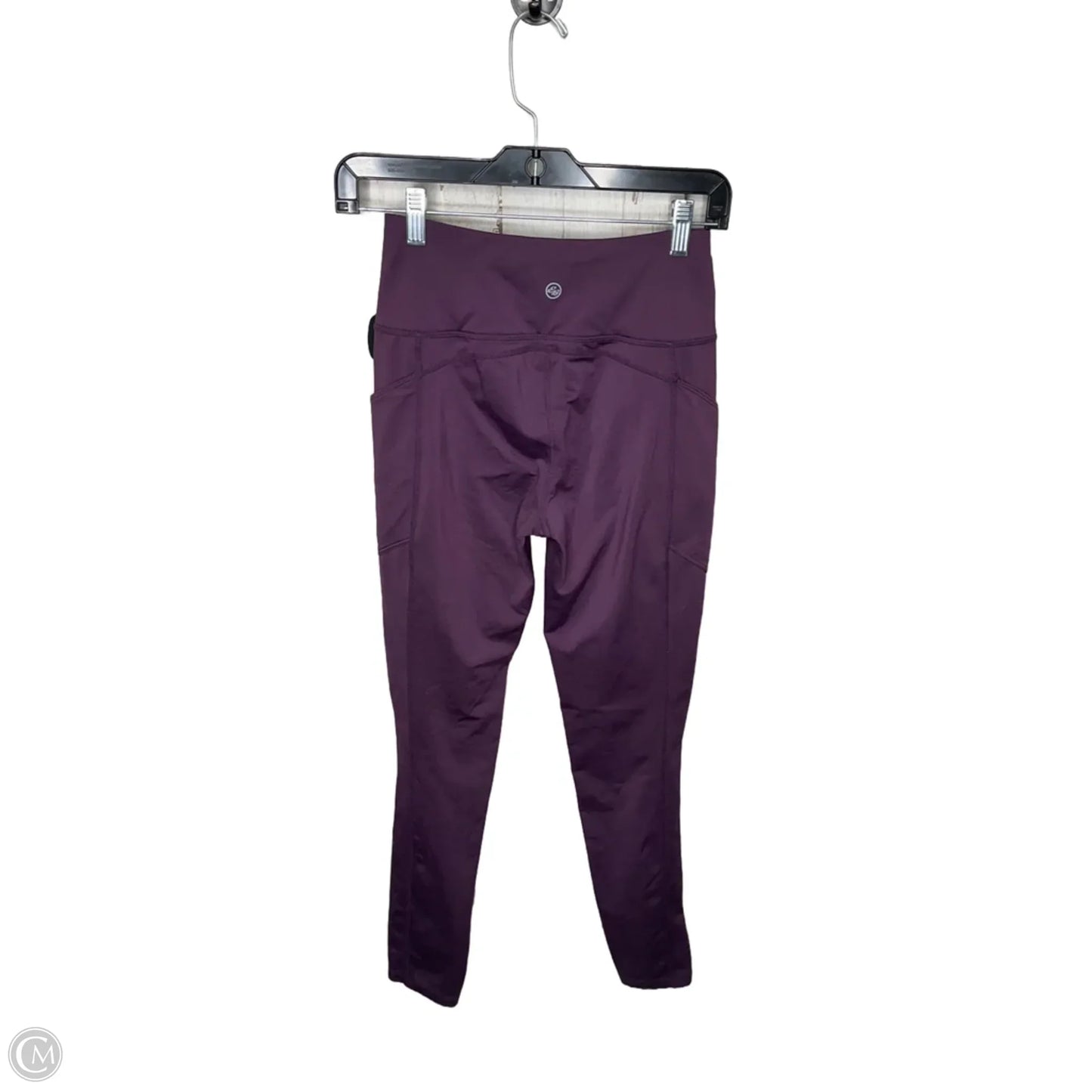 Athletic Leggings By Eddie Bauer In Purple, Size: Xs