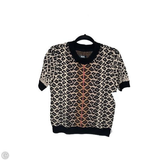Top Short Sleeve By Maeve In Animal Print, Size: S