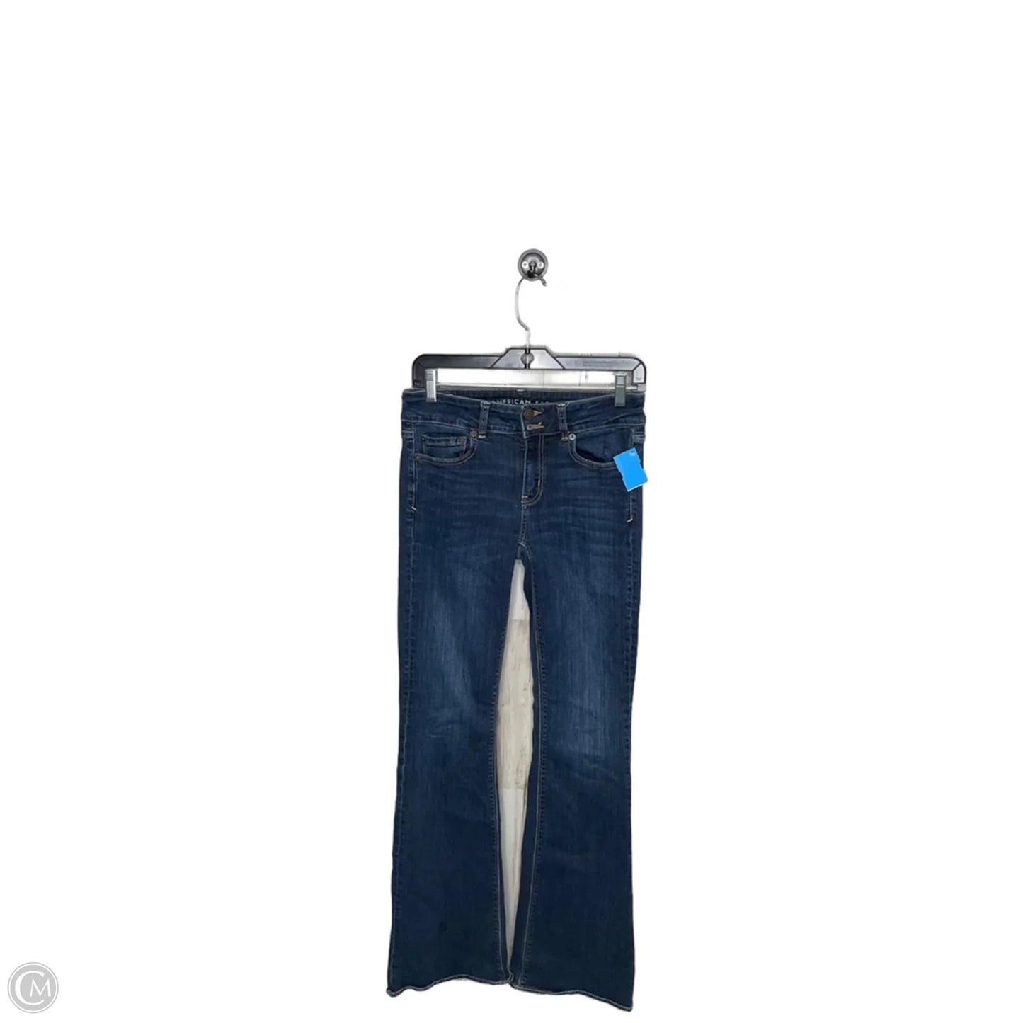 Jeans Boot Cut By American Eagle In Blue Denim, Size: 6