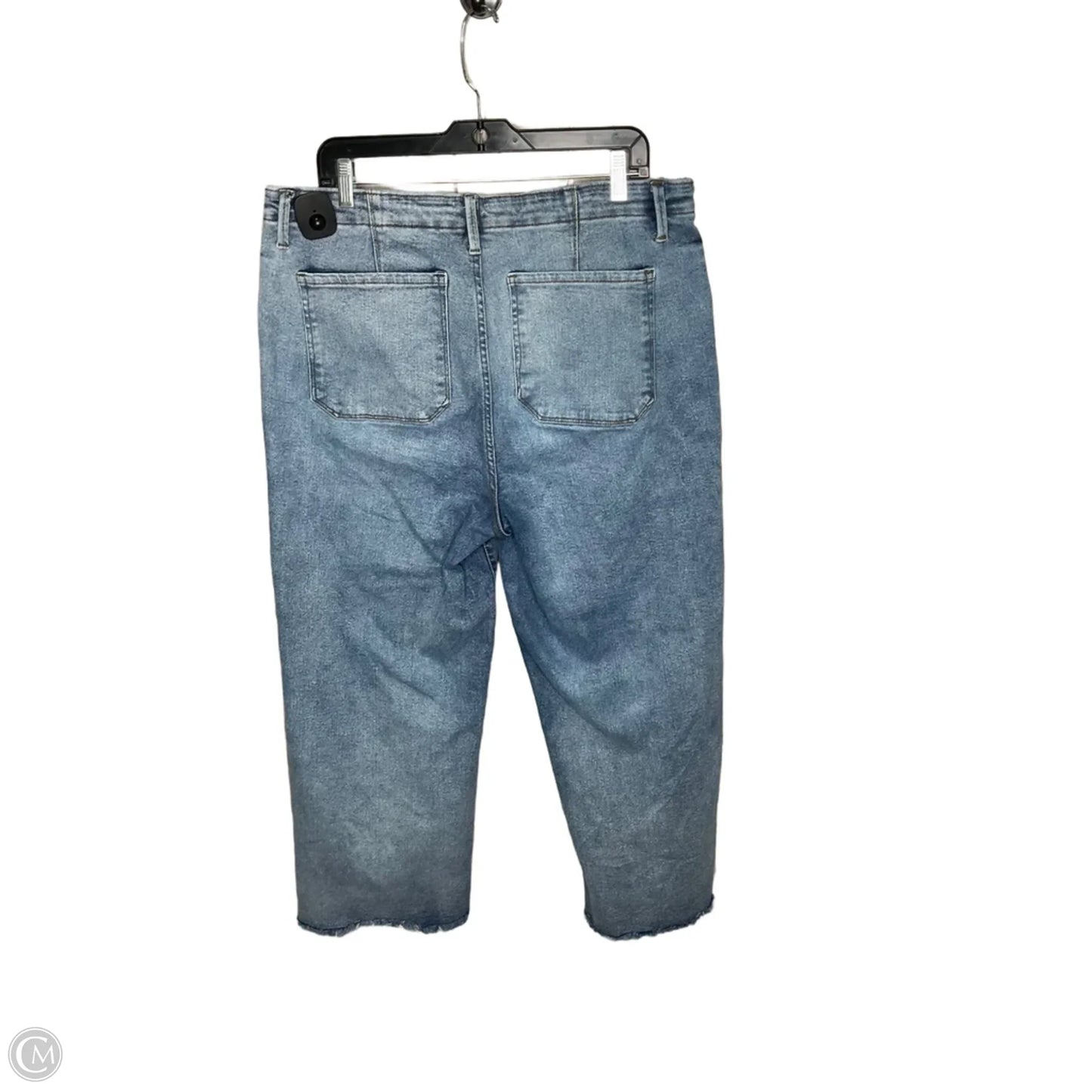 Jeans Wide Leg By Kensie In Blue Denim, Size: 14