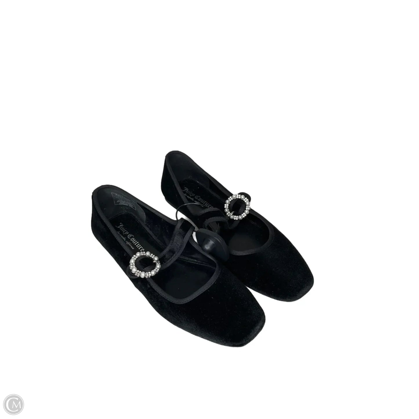 Shoes Flats By Juicy Couture In Black, Size: 10