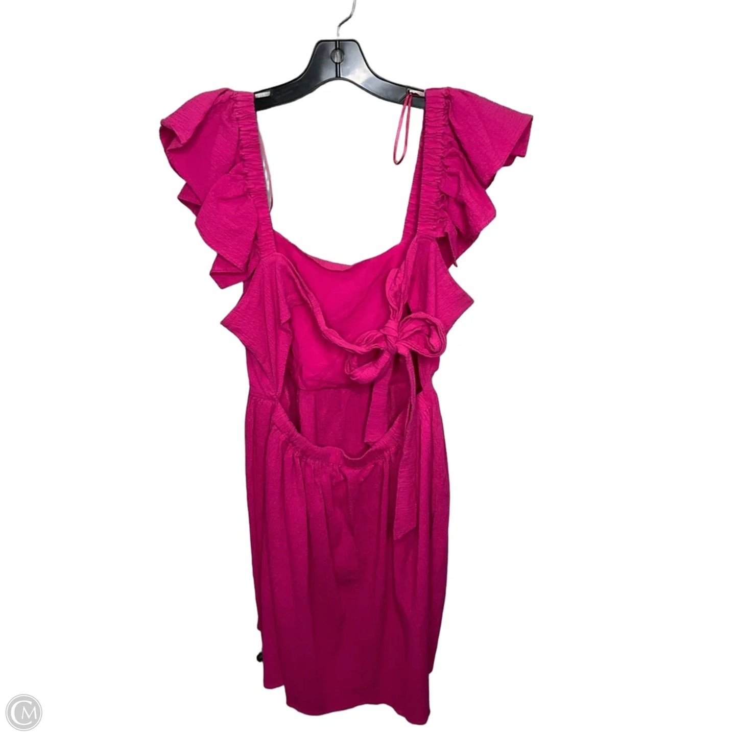 Dress Party Midi By Mi Ami In Pink, Size: Xl