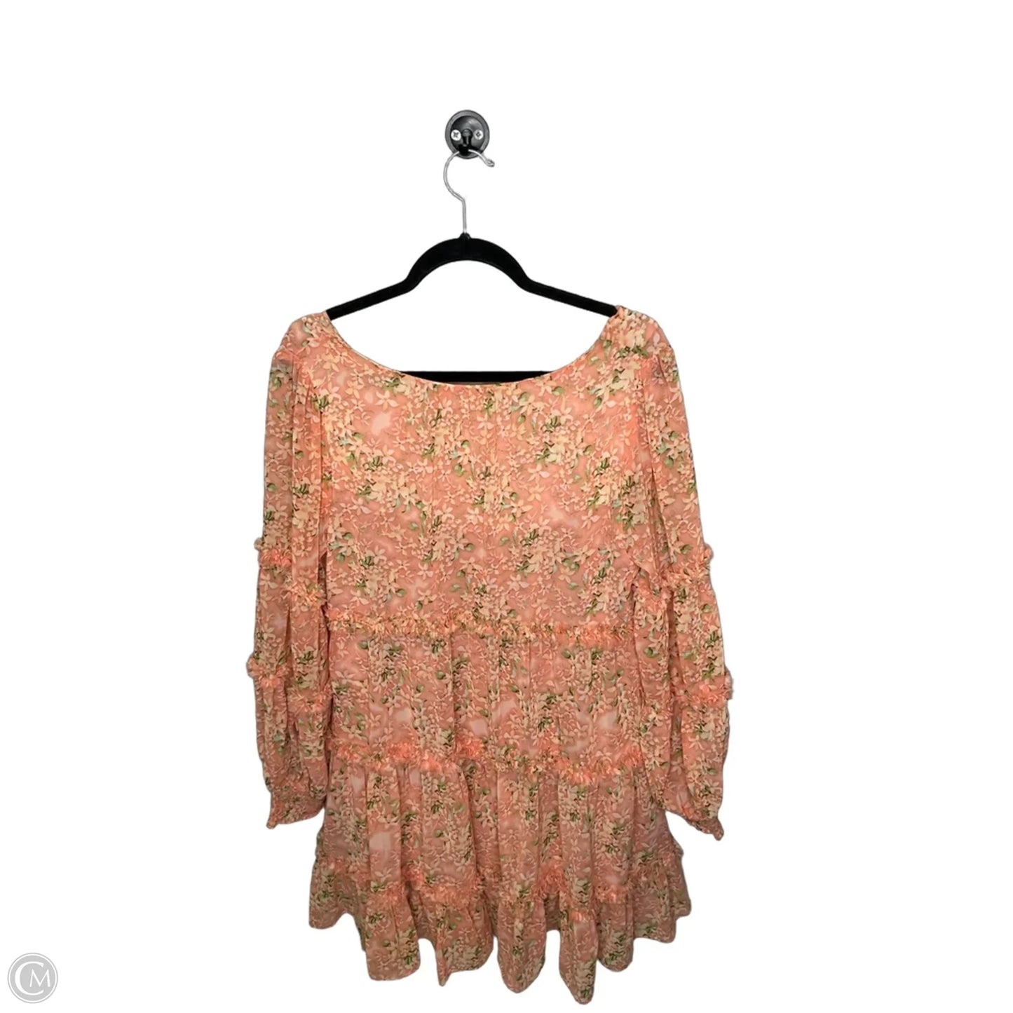 Dress Casual Midi By Kori America In Coral, Size: M