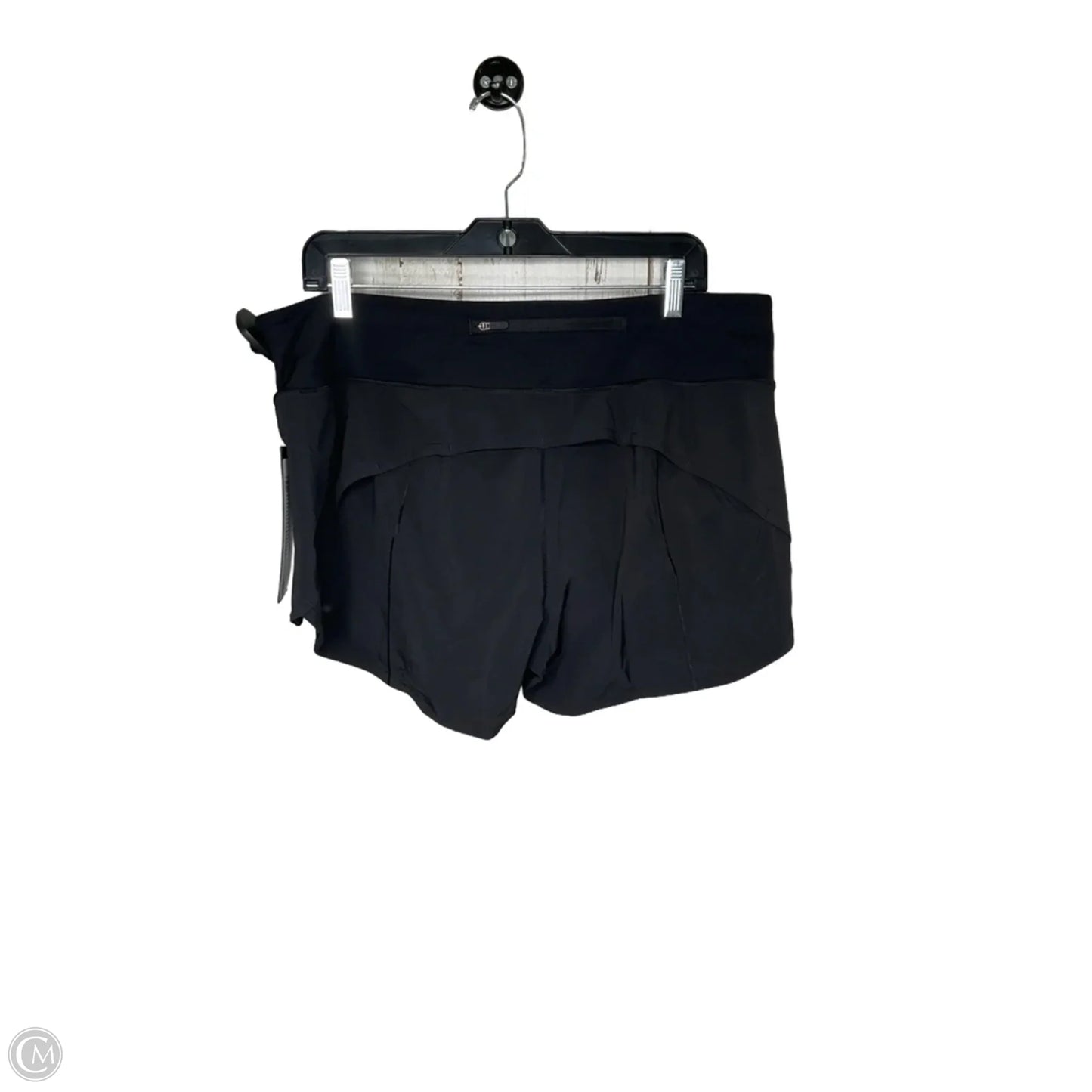Athletic Shorts By Lululemon In Black, Size: 14