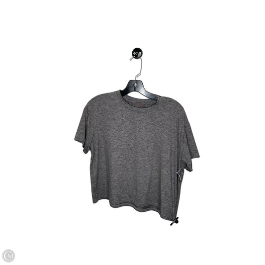 Top Short Sleeve By Clothes Mentor In Grey, Size: M