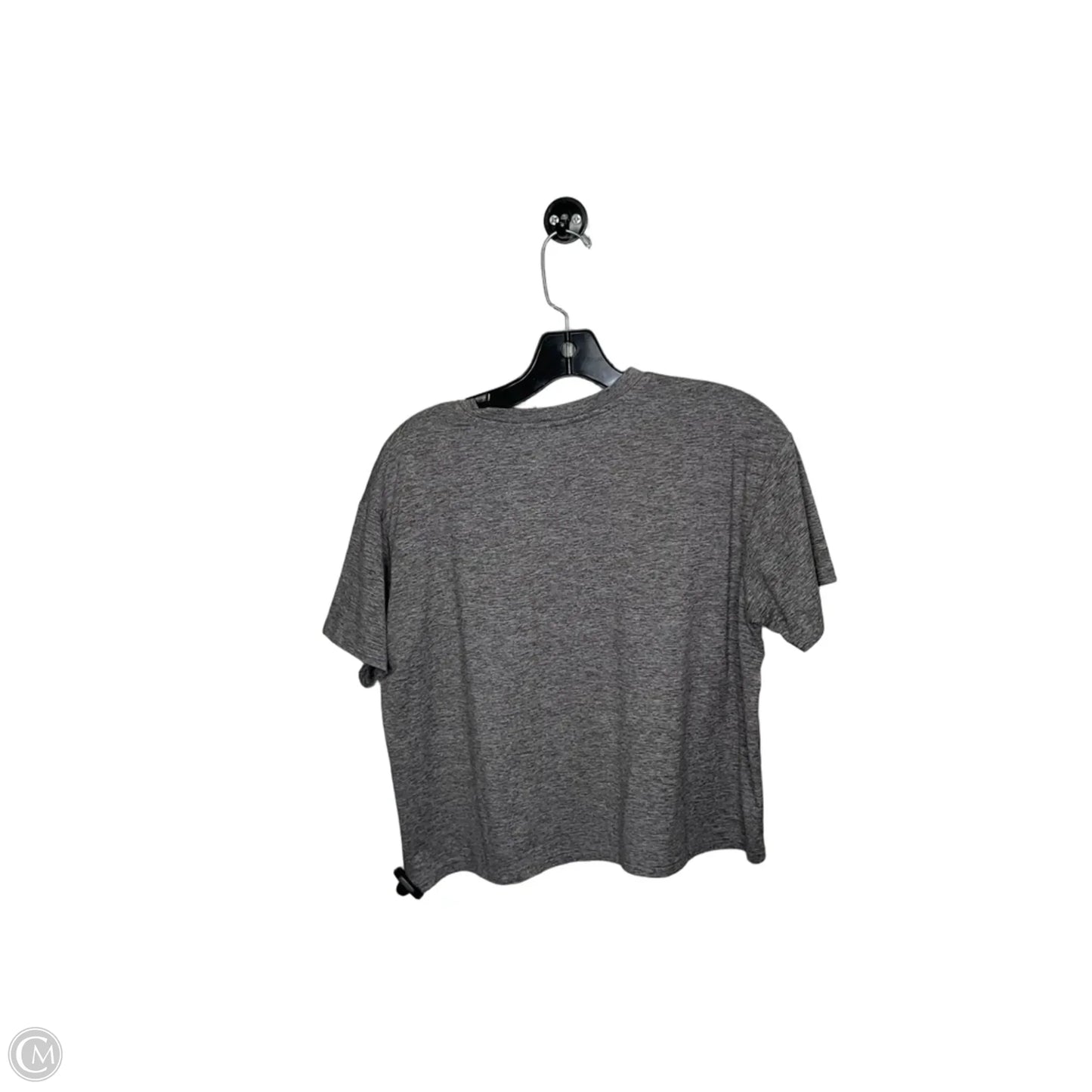 Top Short Sleeve By Clothes Mentor In Grey, Size: M
