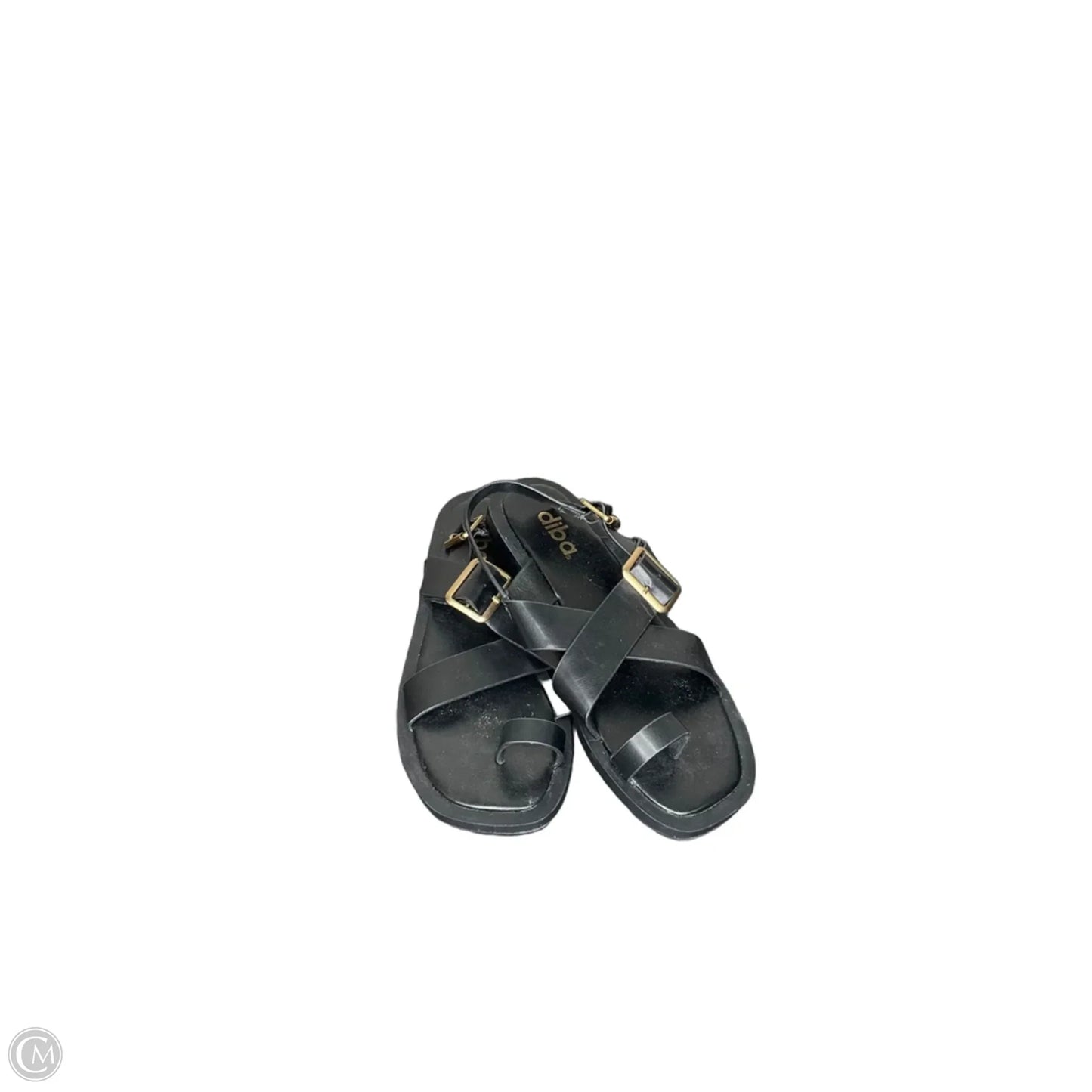 Sandals Flats By Diba In Black, Size: 7.5