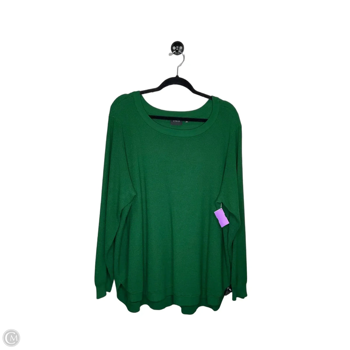 Sweater By Cyrus In Green, Size: 3x