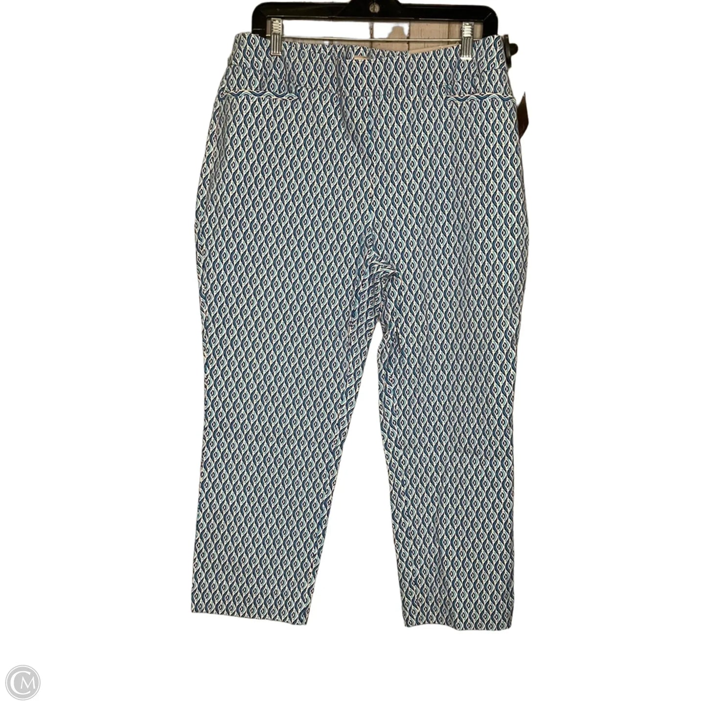Pants Cropped By Chicos In Blue, Size: 12