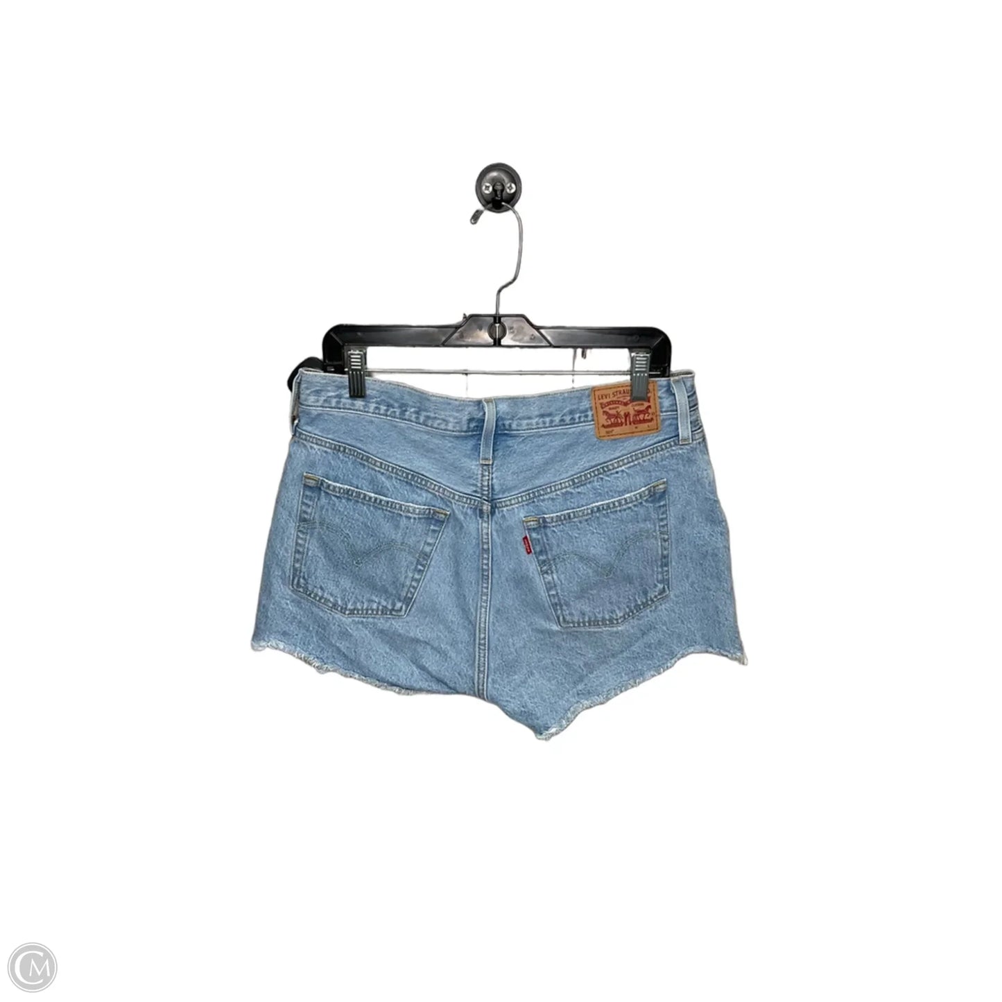 Shorts By Levis In Blue Denim, Size: 14