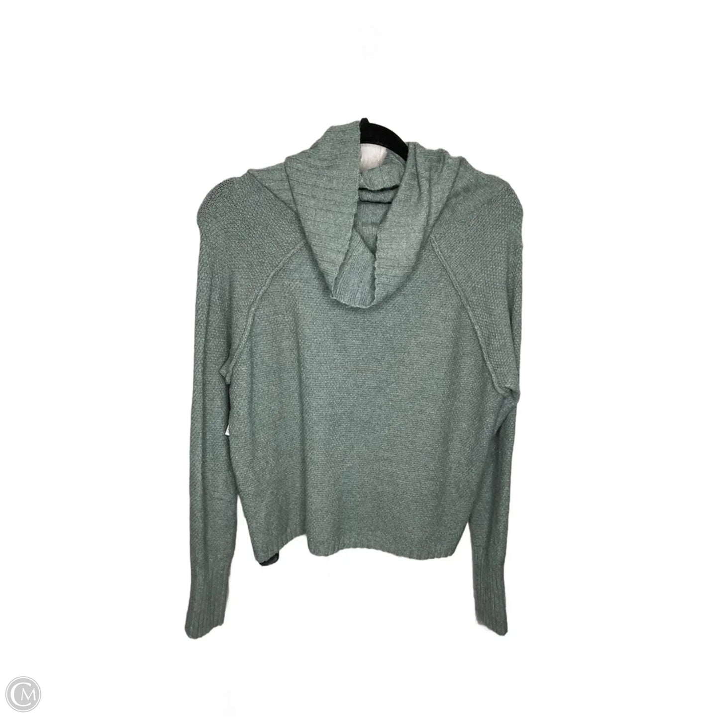 Top Long Sleeve By Pink Rose In Green, Size: M