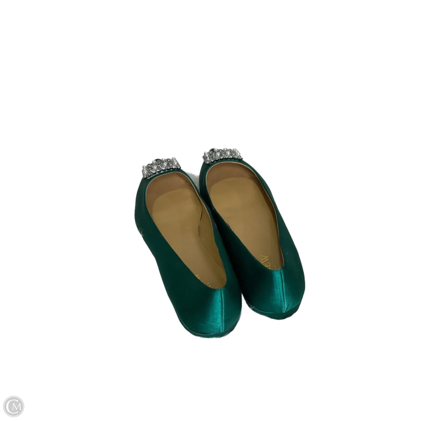 Shoes Flats By J. Crew In Green, Size: 9