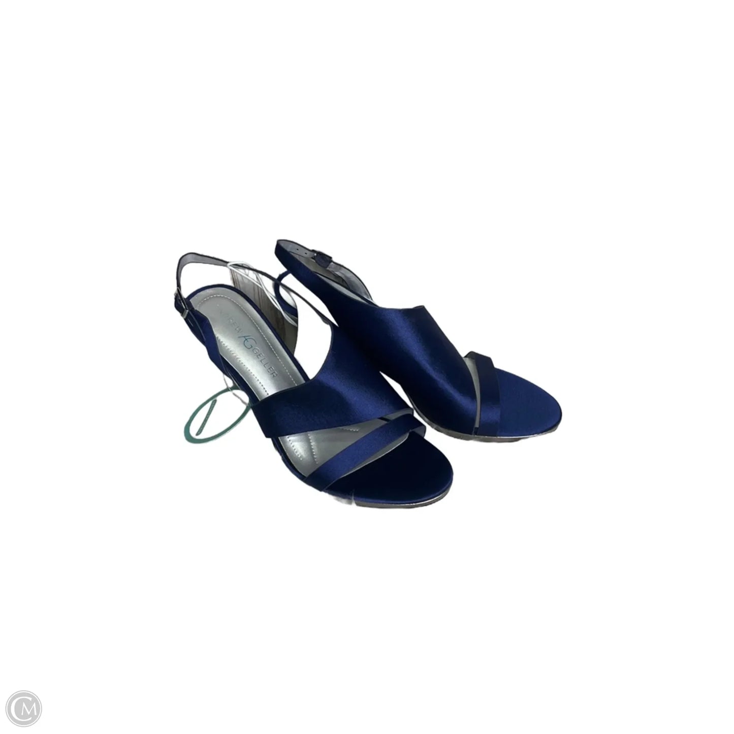 Shoes Heels Stiletto By Andrew Gellar In Blue, Size: 11