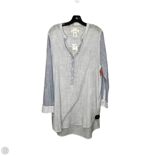 Dress Casual Midi By Logg In Blue, Size: 12