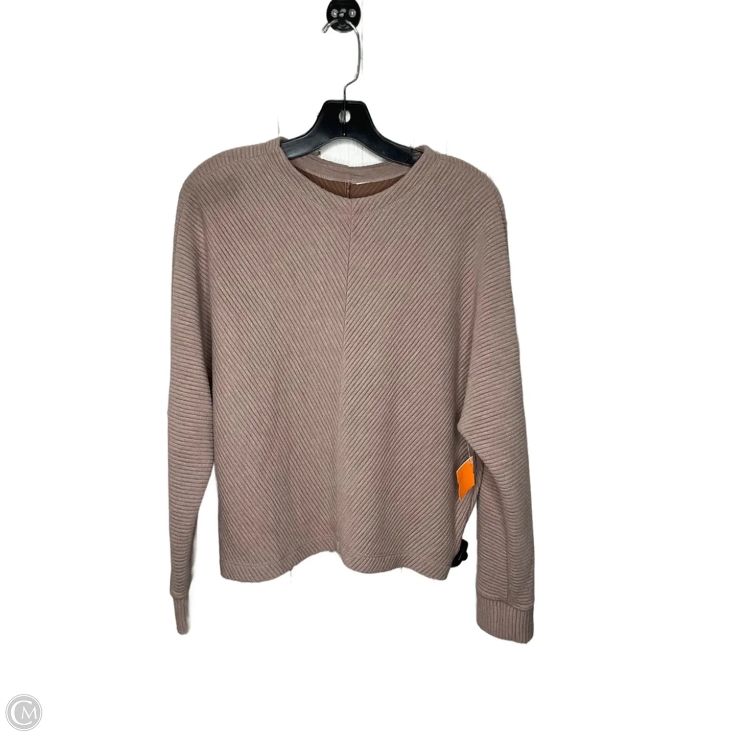 Top Long Sleeve By A New Day In Brown, Size: M