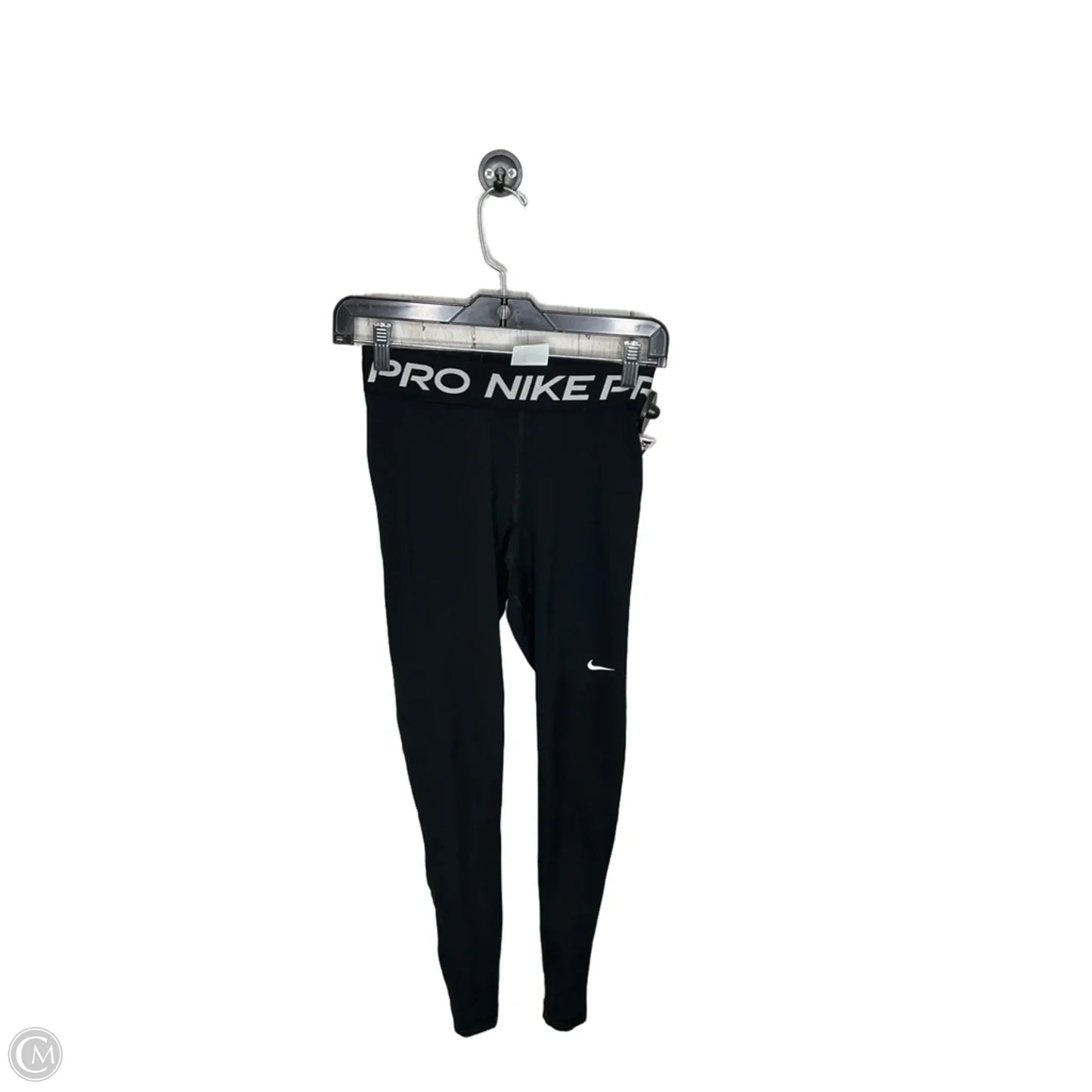 Athletic Leggings By Nike In Black, Size: S
