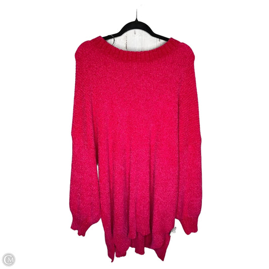 Sweater By Arula In Pink, Size: 1x