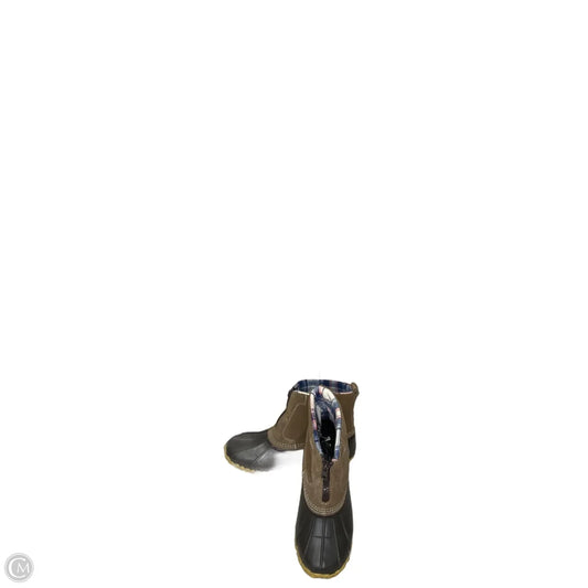 Boots Rain By Natural Reflections In Brown, Size: 9