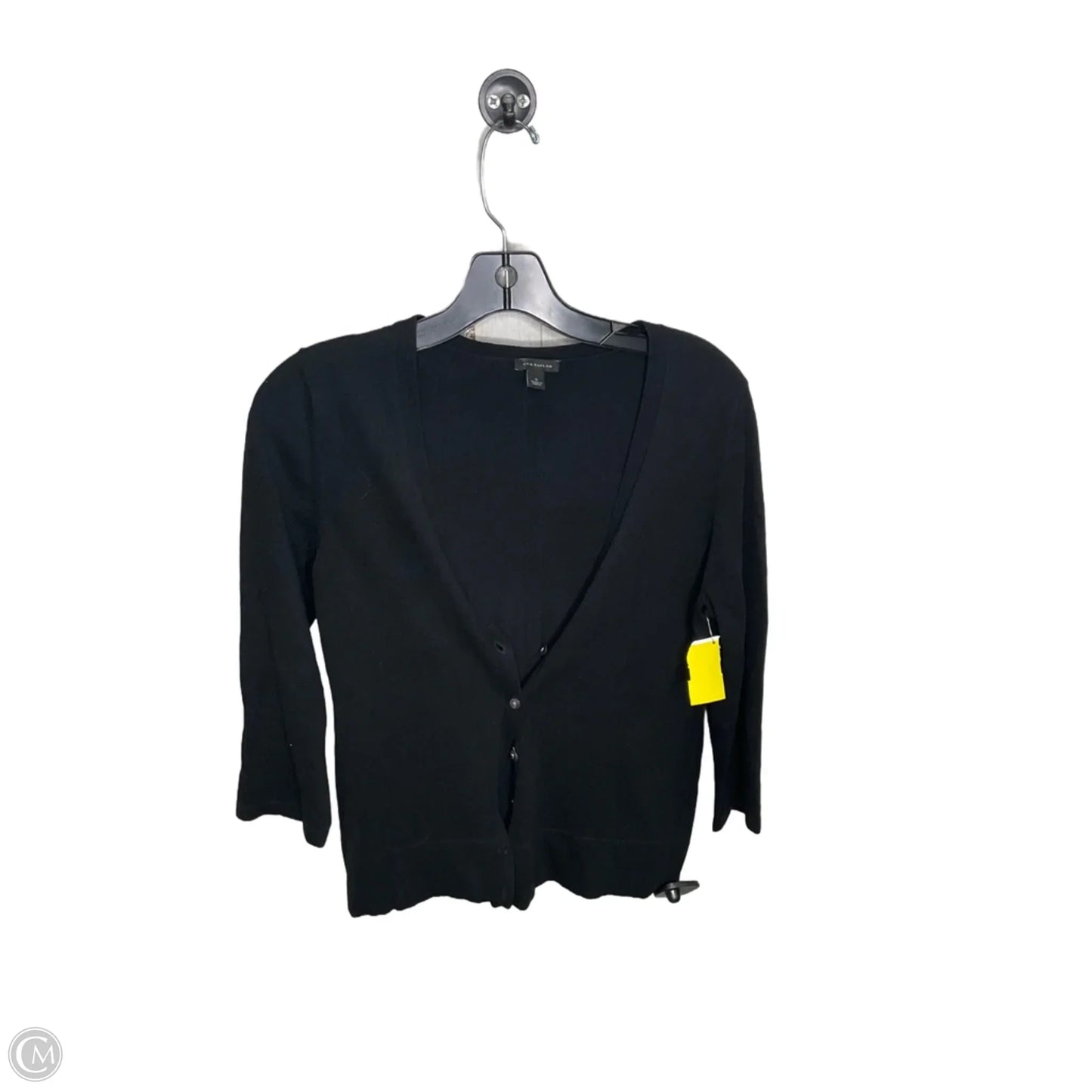 Cardigan By Ann Taylor In Black, Size: S
