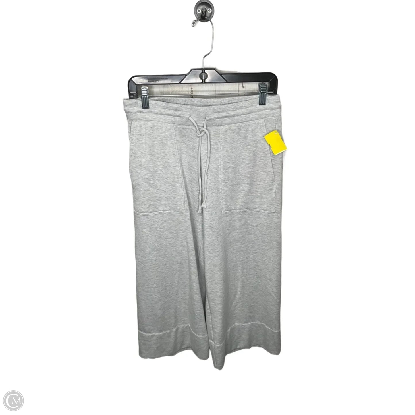 Athletic Pants By Quince In Grey, Size: M