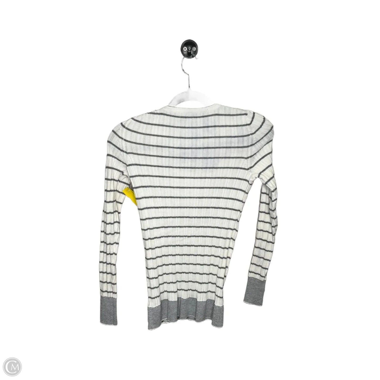 Top Long Sleeve By Sonoma In Striped Pattern, Size: Xs