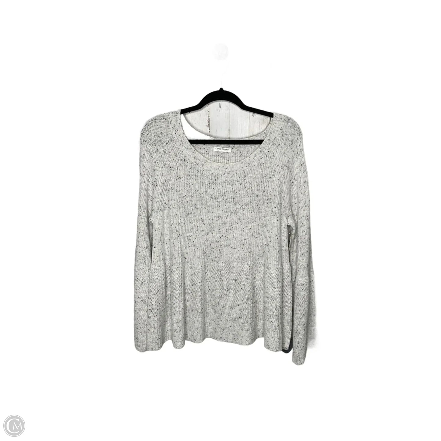 Sweater By Clothes Mentor In Grey, Size: M