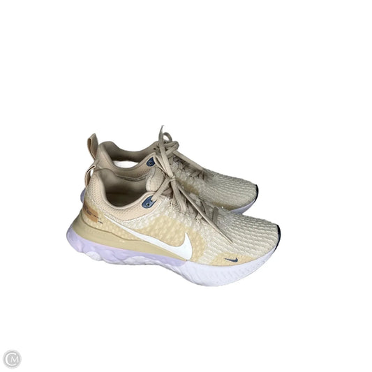 Shoes Athletic By Nike In Cream, Size: 7.5