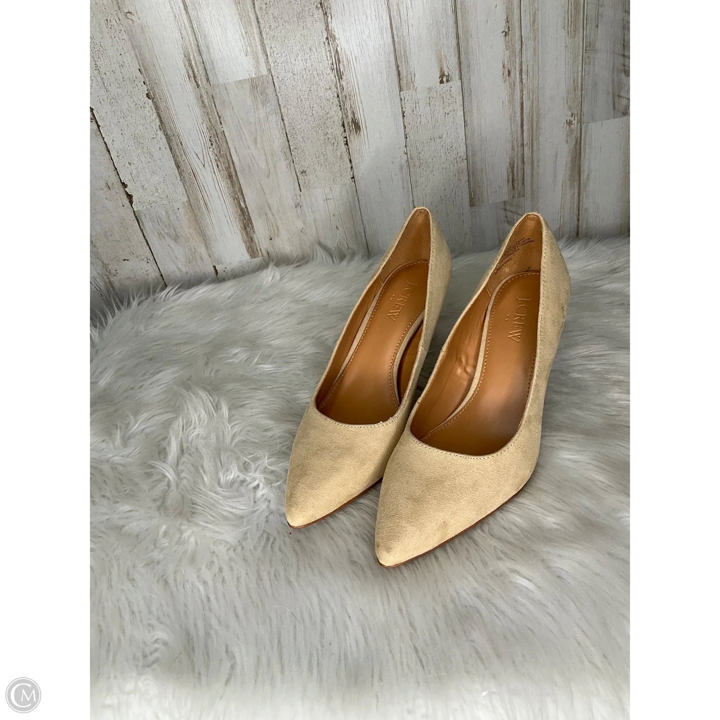 Shoes Heels Stiletto By J. Crew In Tan, Size: 6