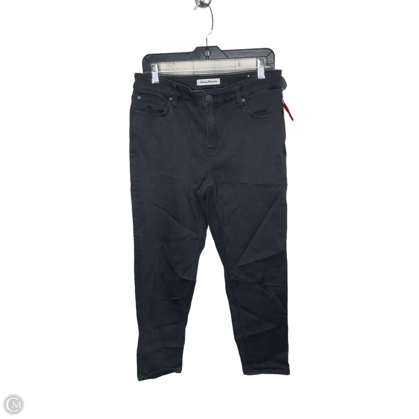 Jeans Straight By Tommy Bahama In Black, Size: 10