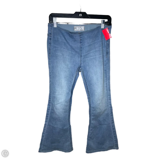 Jeans Flared By Free People In Blue, Size: 6