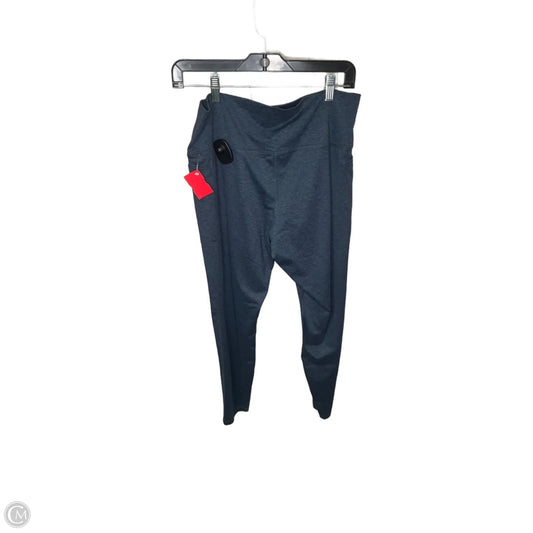 Athletic Leggings By Clothes Mentor In Blue, Size: Xl
