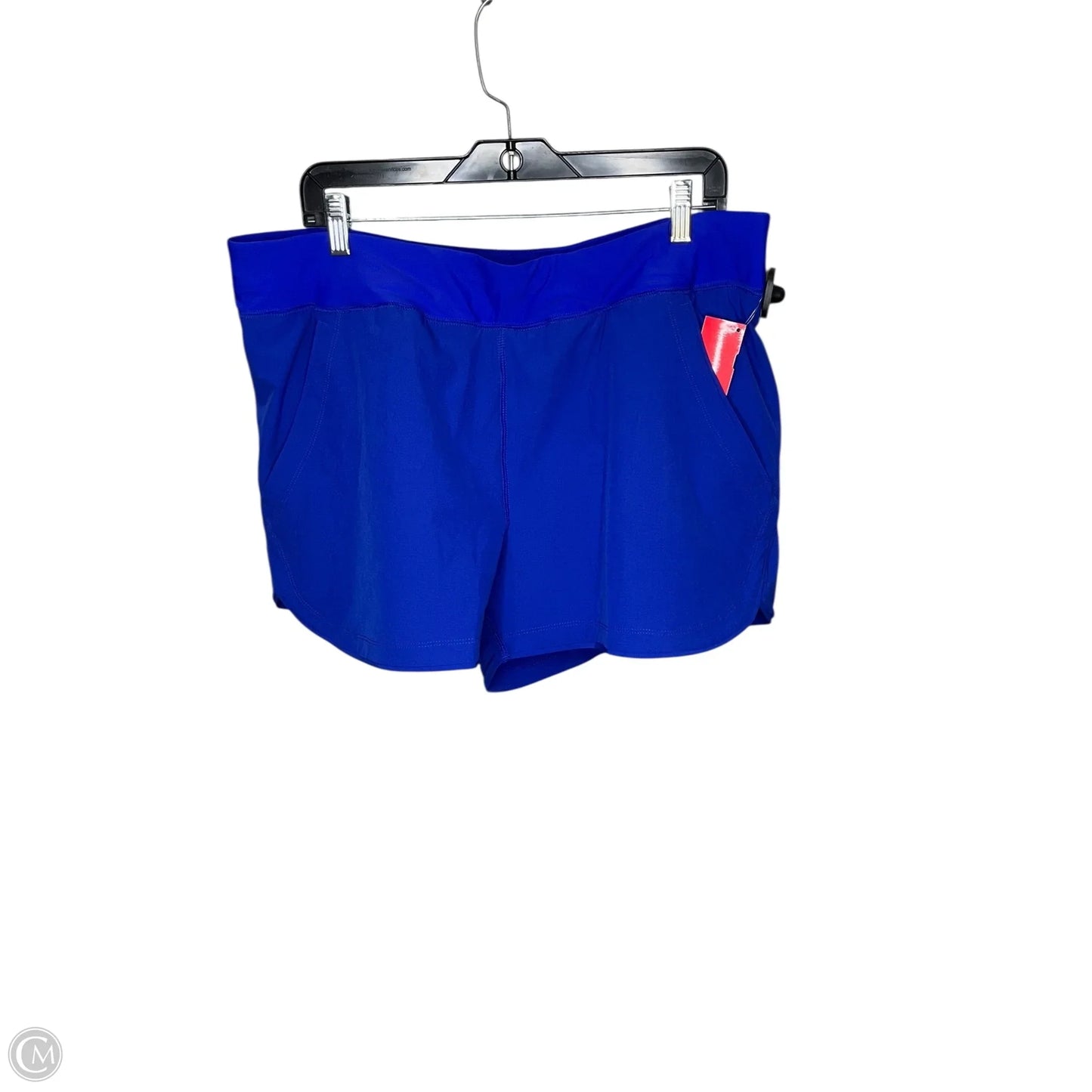 Athletic Shorts By Lands End In Blue, Size: Xl