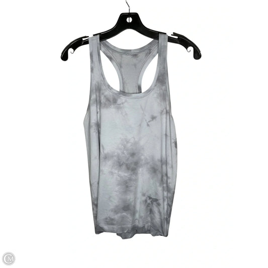 Athletic Tank Top By Lululemon In Grey, Size: 8