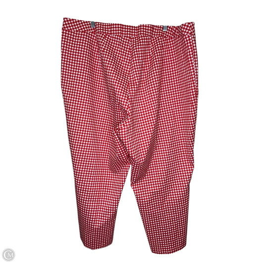 Pants Dress By Cato In Red, Size: 26
