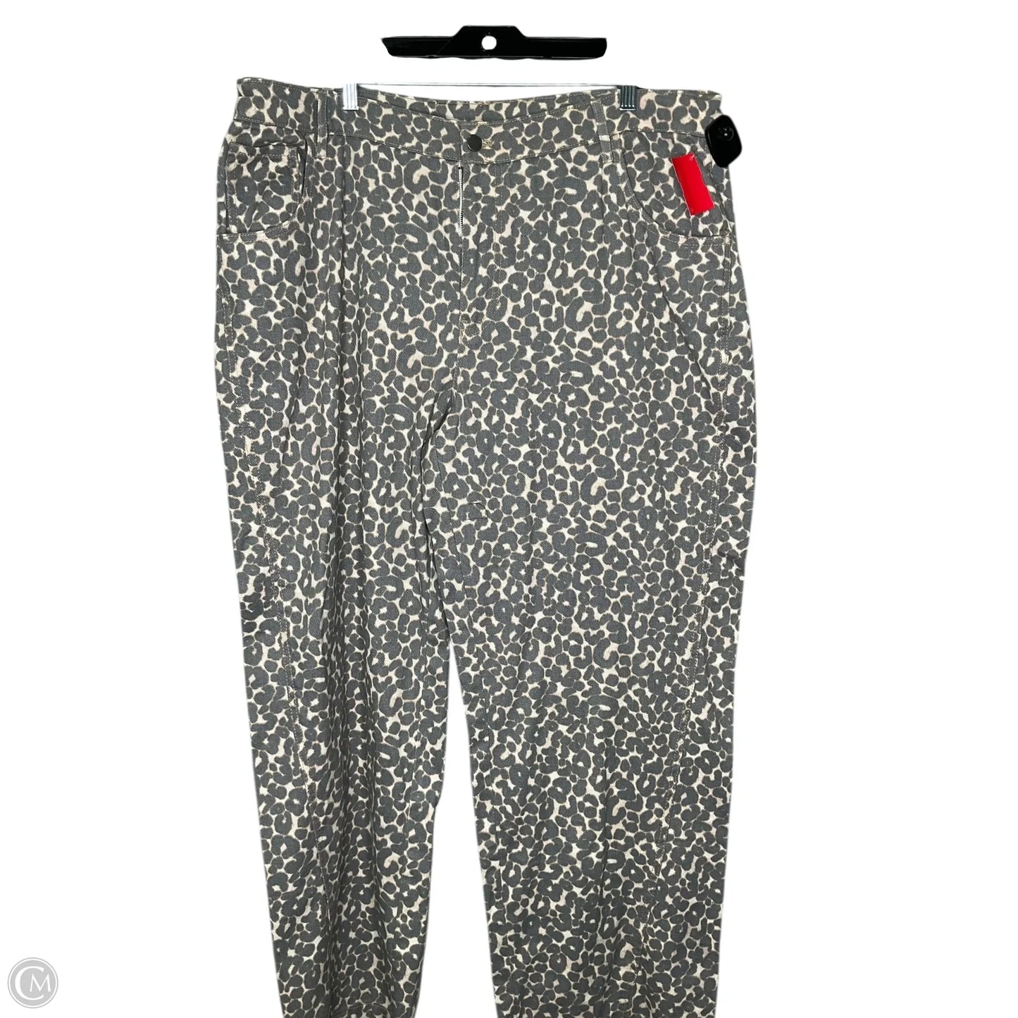 Jeans Wide Leg By Wild Fable In Animal Print, Size: 2x