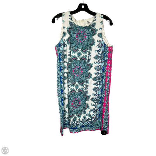 Dress Casual Midi By Clothes Mentor In Blue, Size: 14