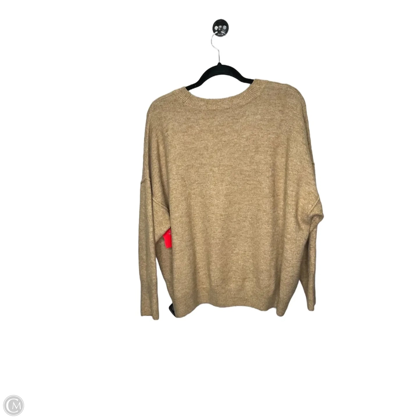 Sweater By Vince Camuto In Tan, Size: 2x