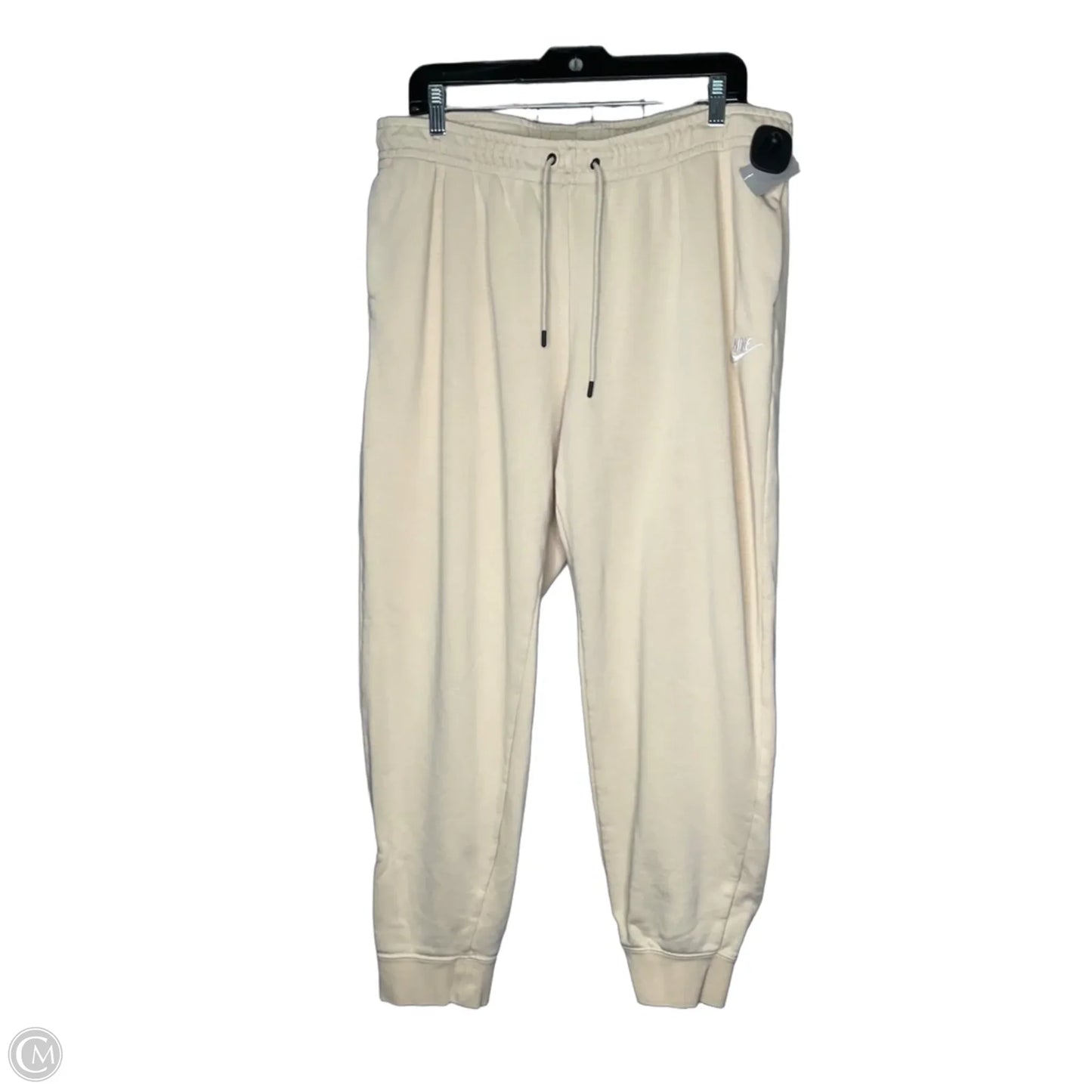 Athletic Pants By Nike In Beige, Size: 1x